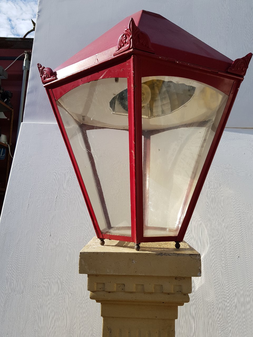 French Red Lantern