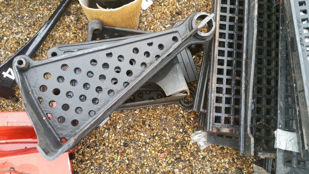 Plain Cast Iron Stair treads Street Furniture Salvagers , Prop Hire