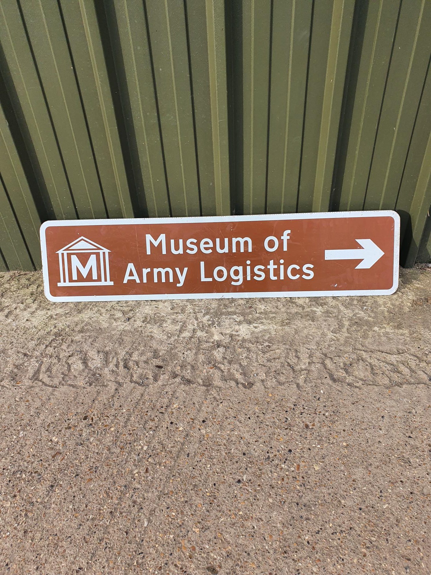 Sign – Museum of Army Logistics