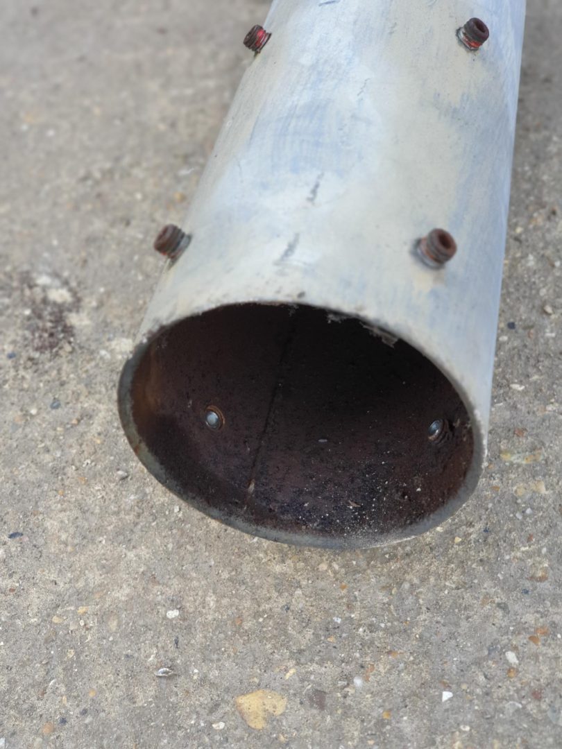 Galvanised Post Top Brackets Street Furniture Salvagers , Prop Hire