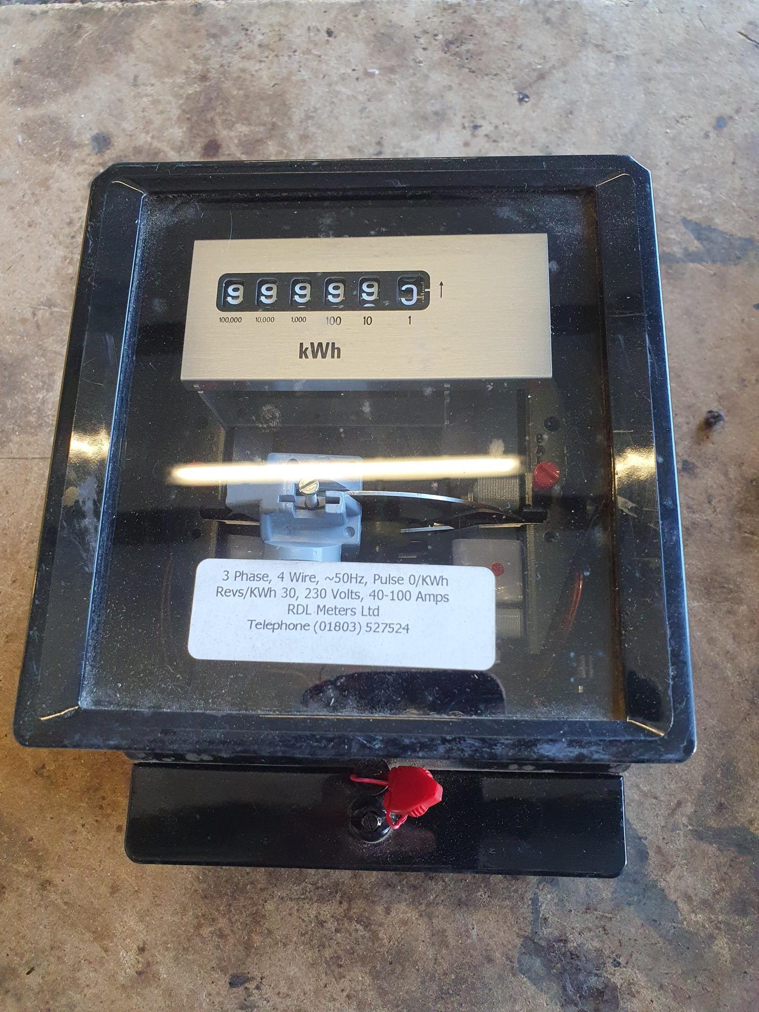 RDL Electric Meter 3 Phase Brand New