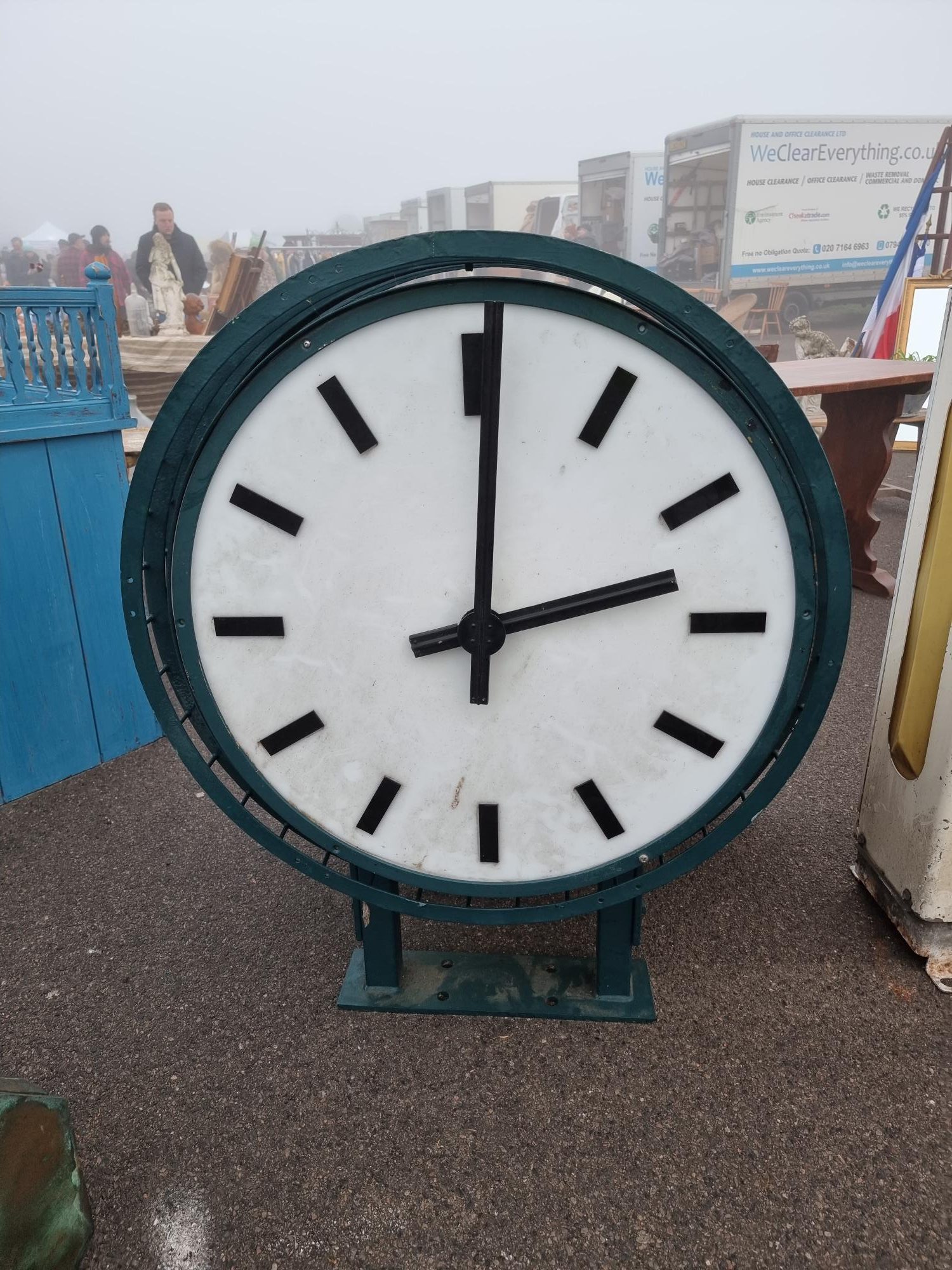 Large Outdoors Clock