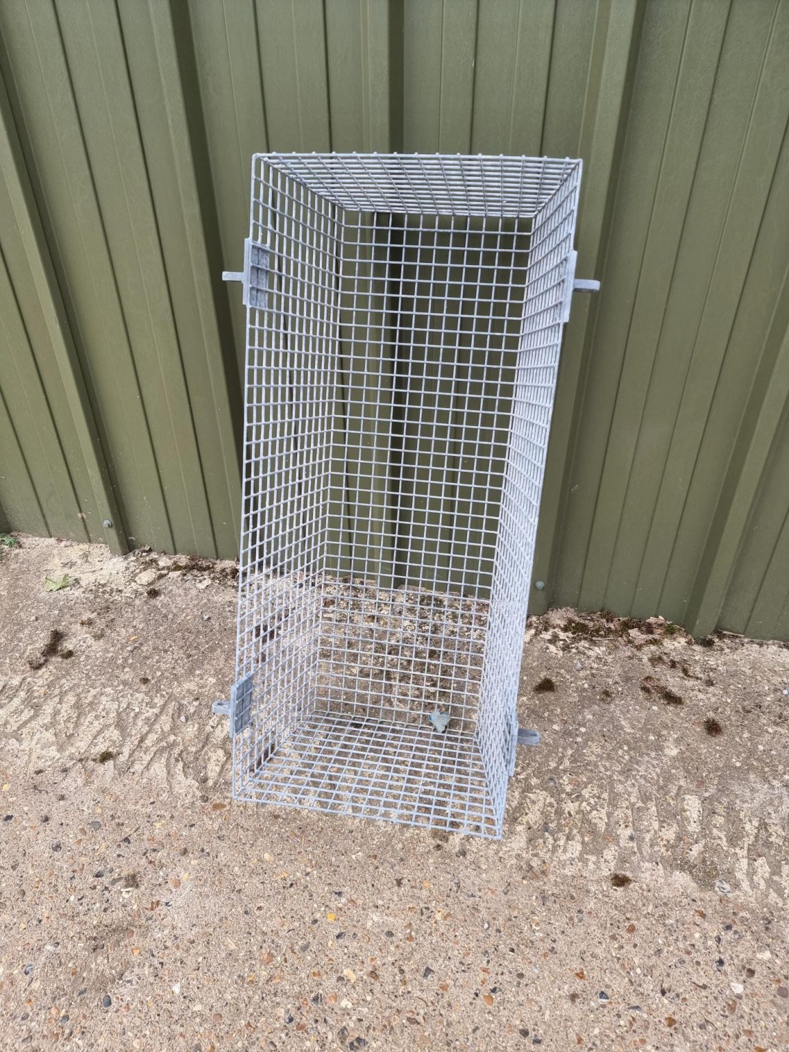 Small Galvanised Cages Ideal for Plant Beds Street Furniture