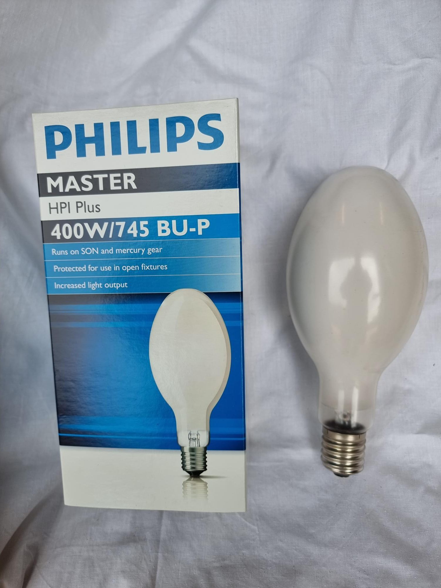 Lamp – New – Philips Master HPI Plus 400W/745 BU- P