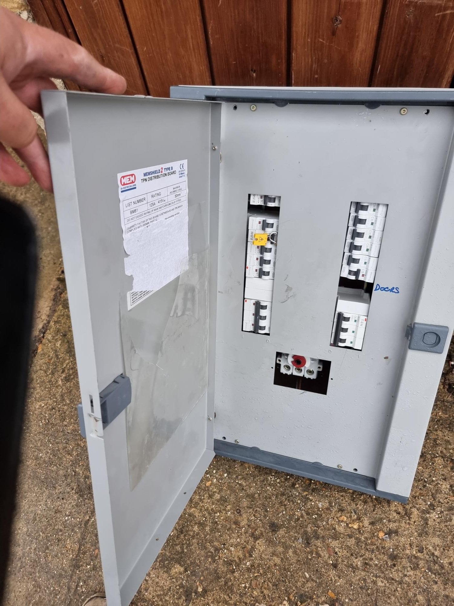 Metal Electrical Fuse Cabinet – Medium size 