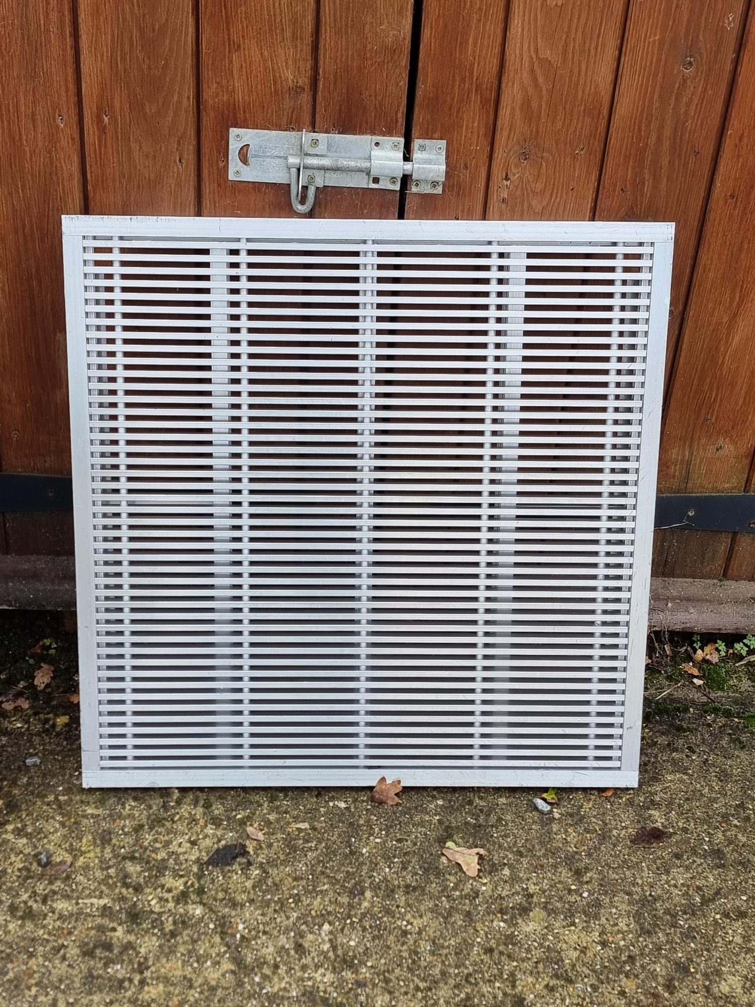 Aluminium Louvered Grilles