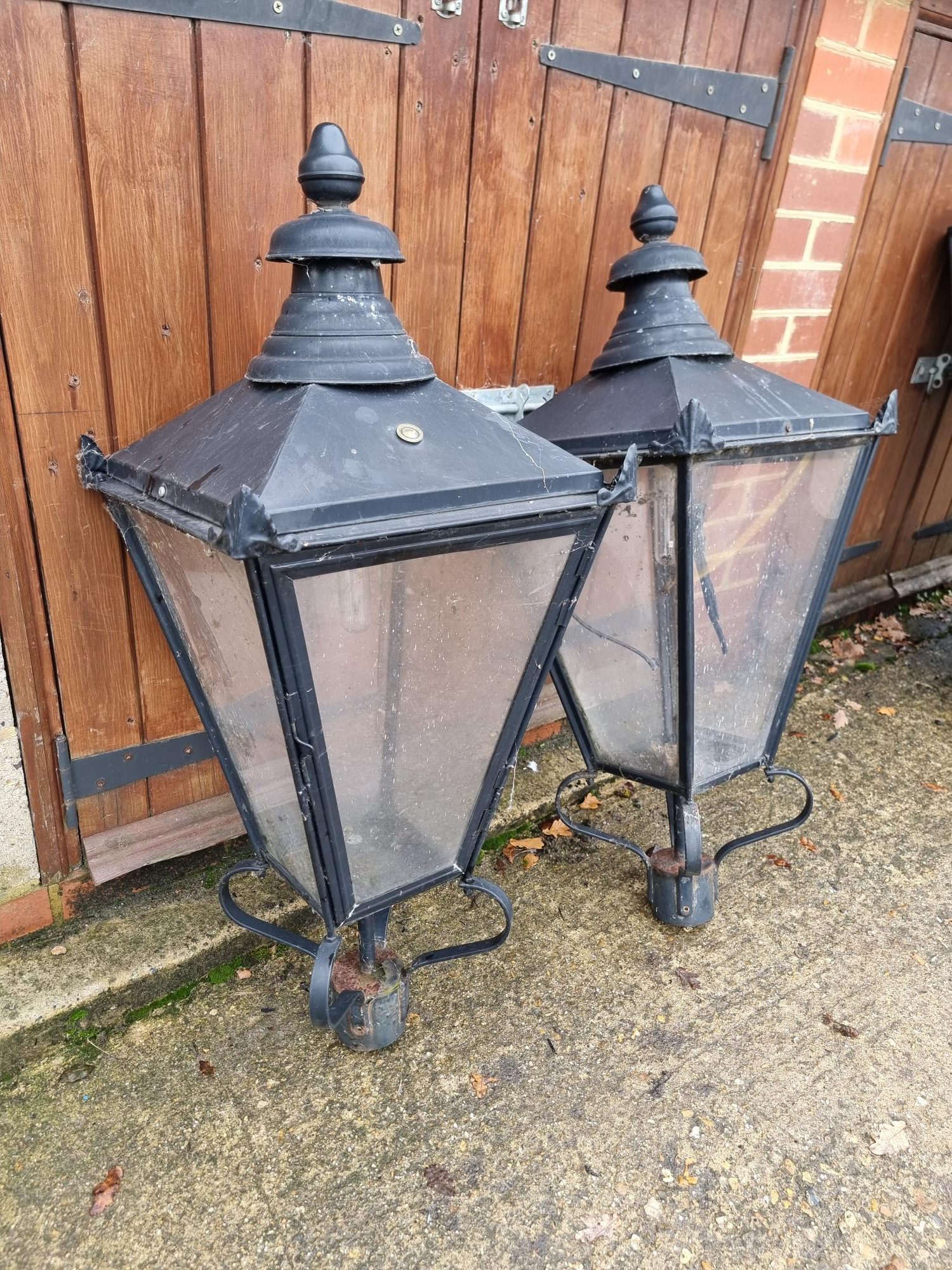 Rare Vintage Copper Lights - Image 2