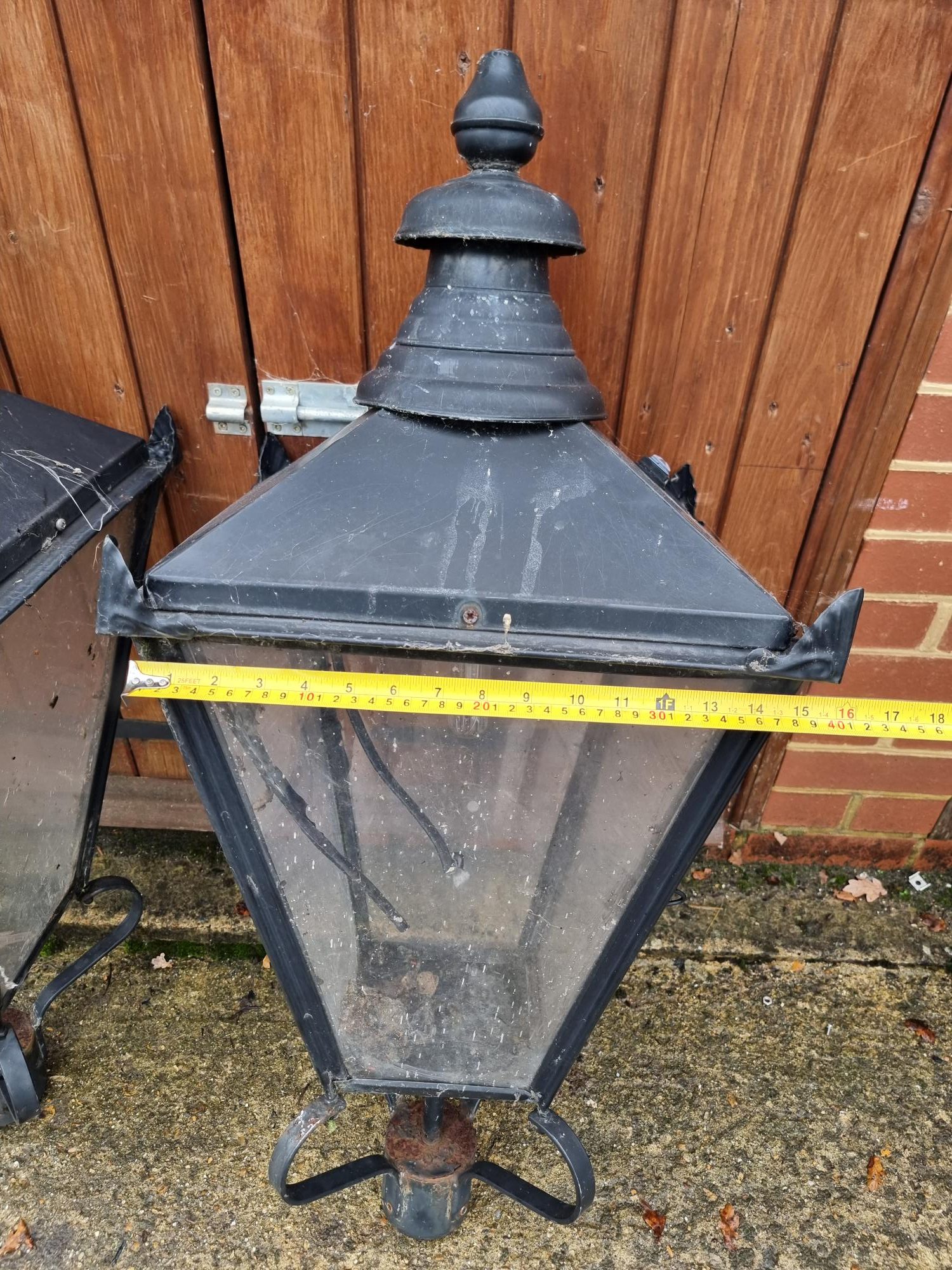 Rare Vintage Copper Lights - Image 3