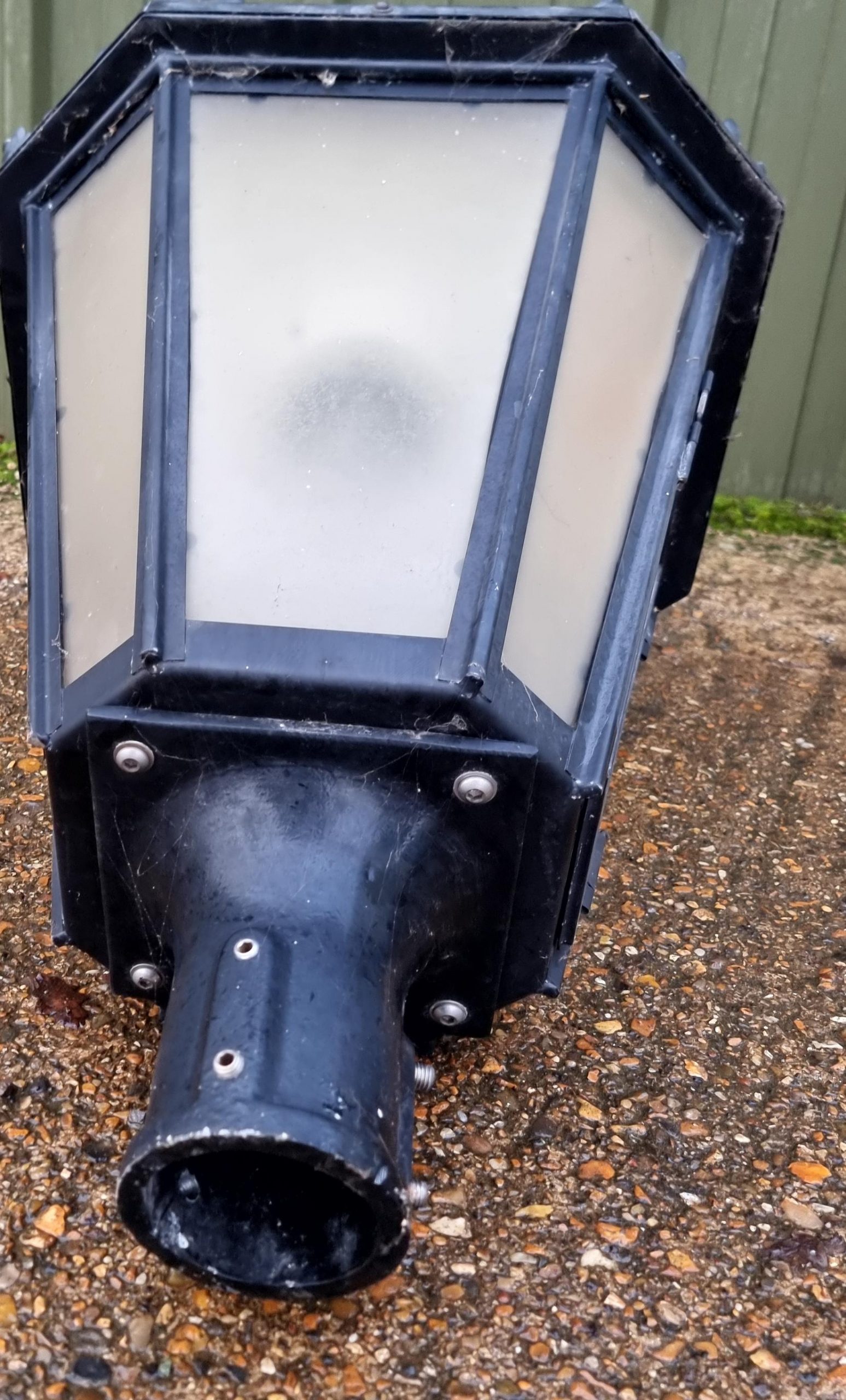 Rare Sugg Ornate Vintage Light 8 Sided Copper Construction - Image 16