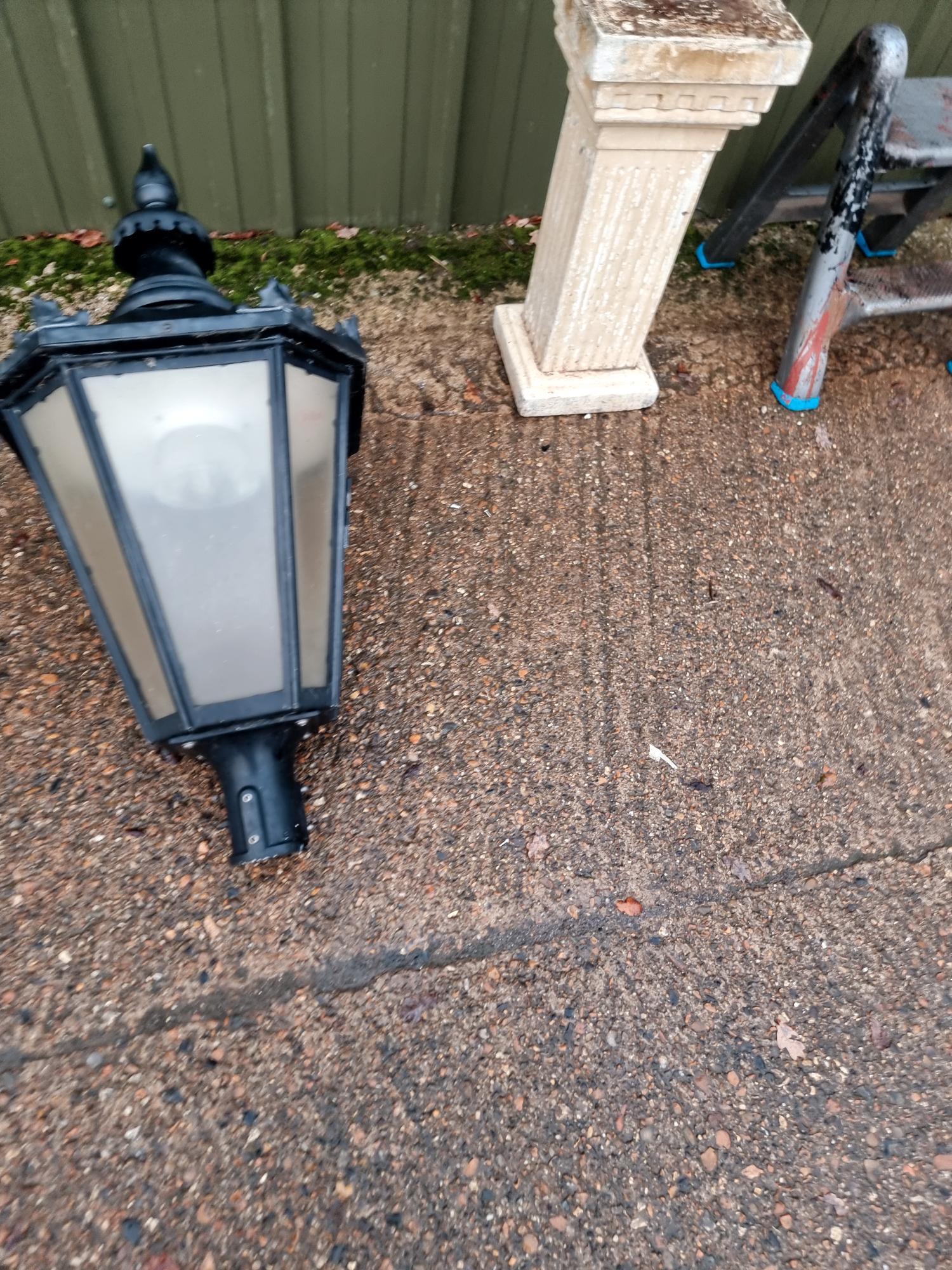 Rare Sugg Ornate Vintage Light 8 Sided Copper Construction - Image 17