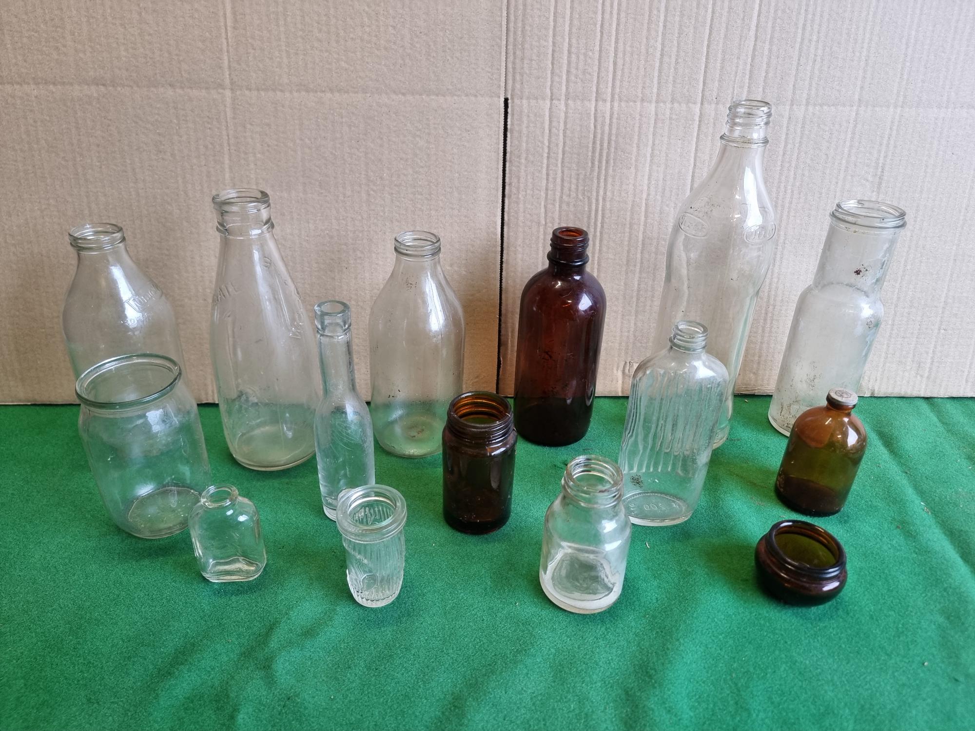 Selection of Old Bottles