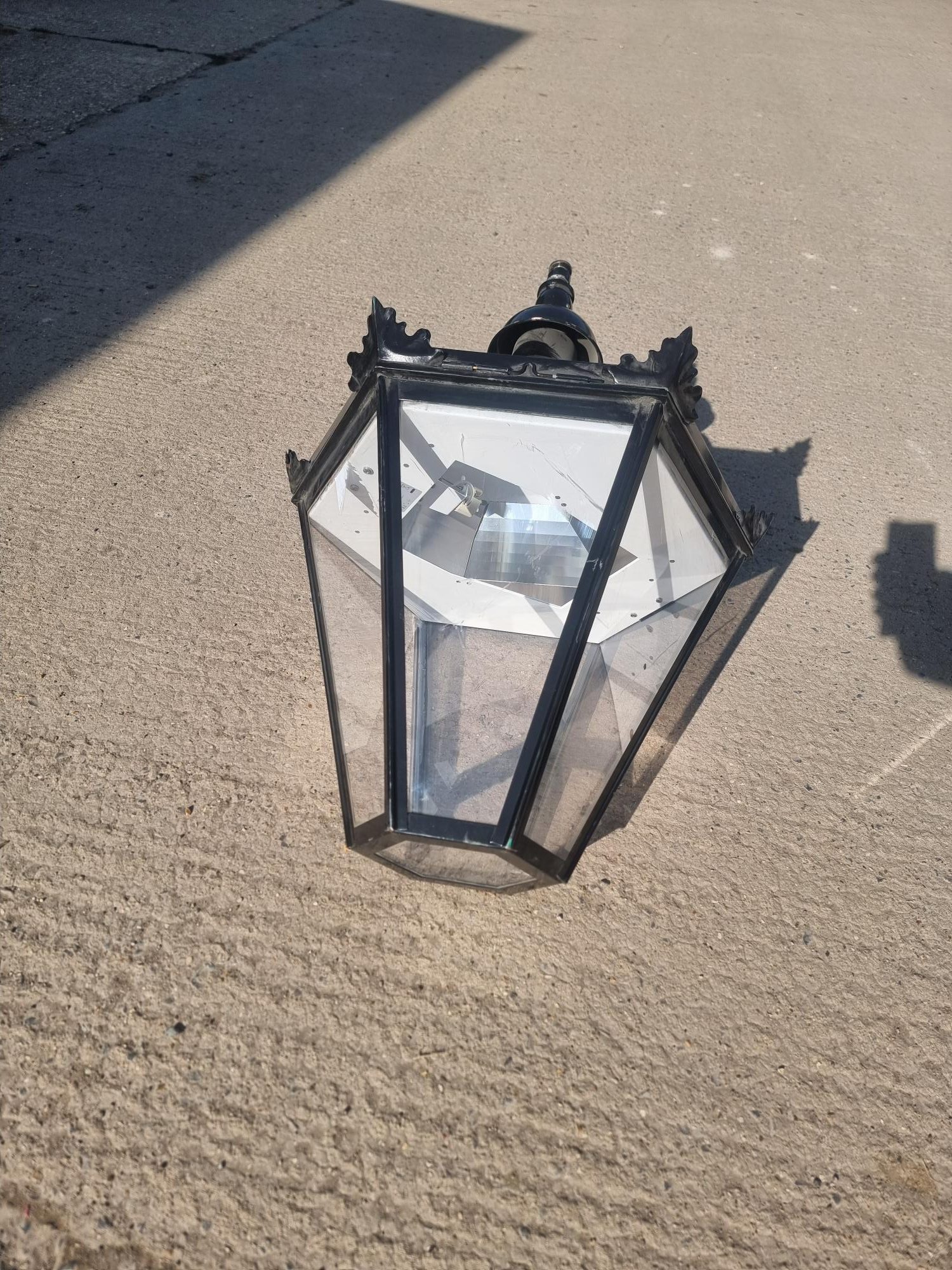 DW Windsor Light Knightbridge Model Hanging Style Copper Construction Painted Black - Image 2