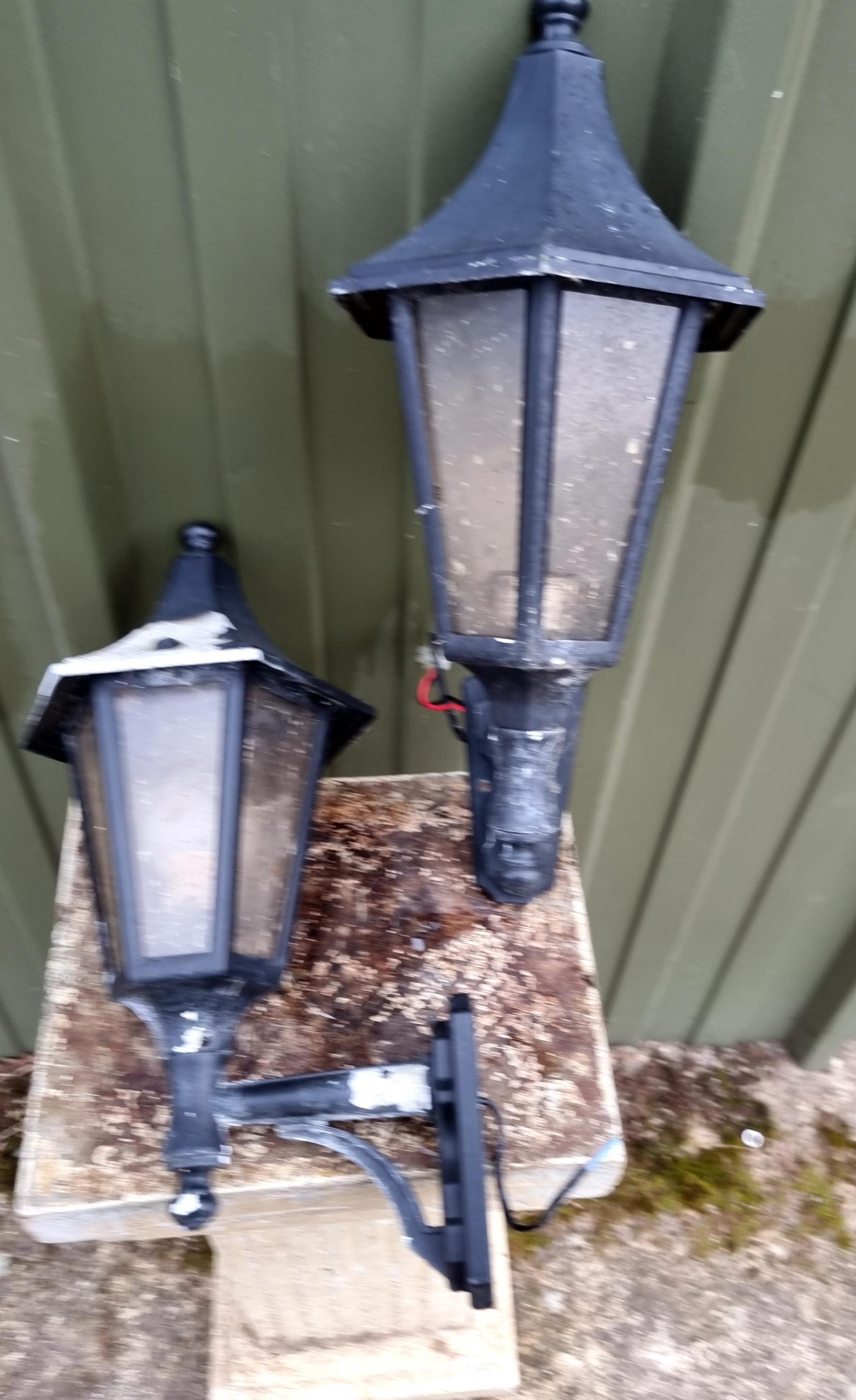 Pair Small Wall Lights - Image 7