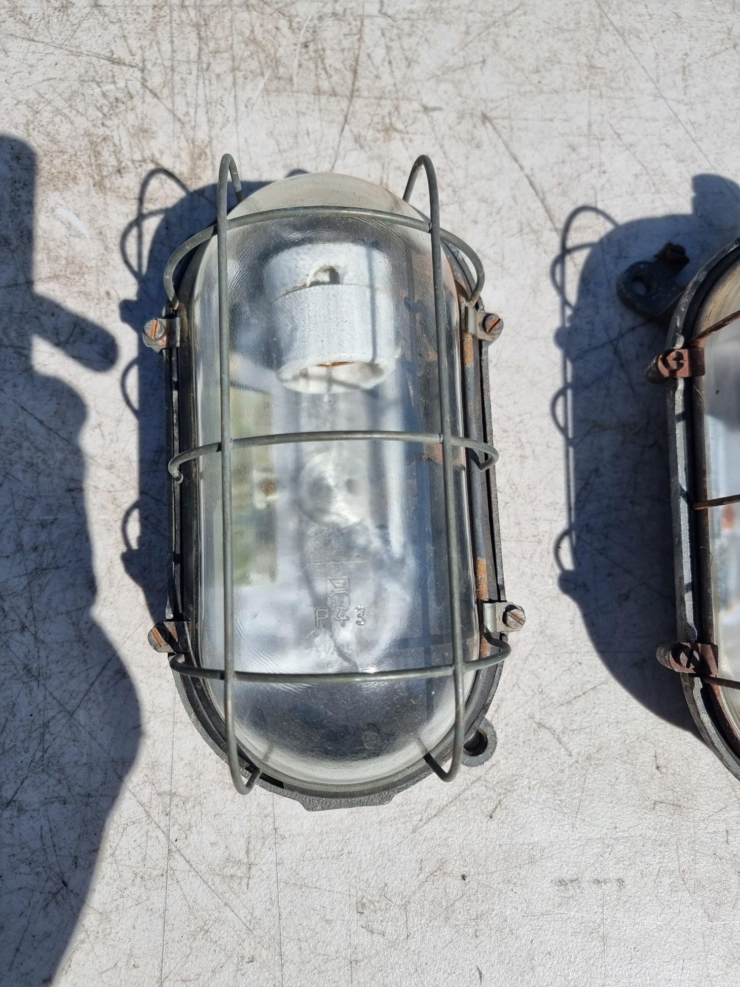 Cast Aluminium P43 Bulkhead Lights