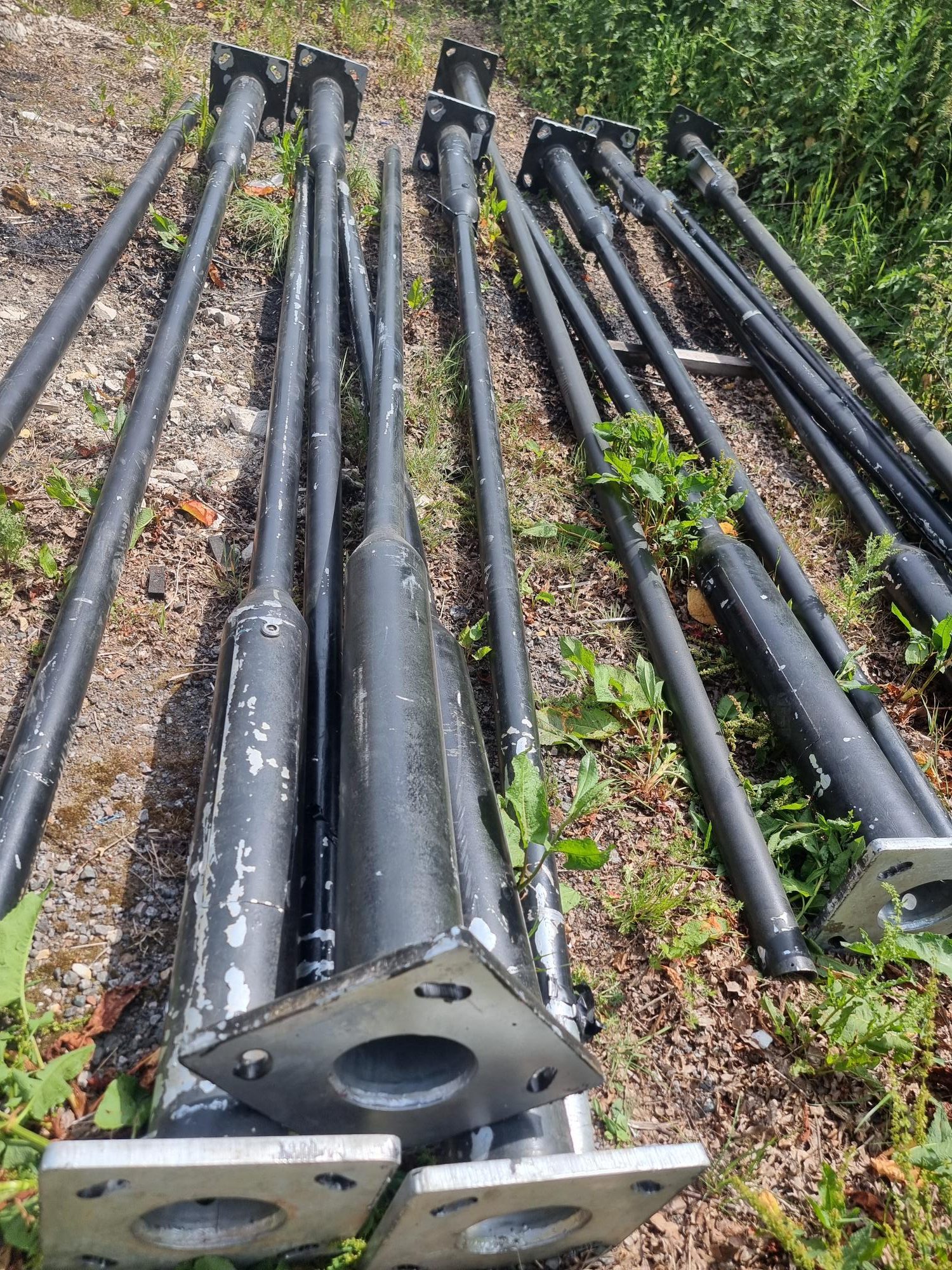 4 metre Standard Steel Lamp Post - Hire Only - Image 5