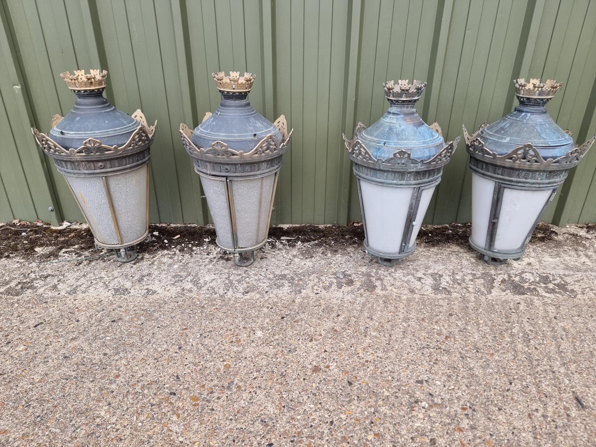 Parisian Lights  Pre 1950s  Copper and Bronze Construction