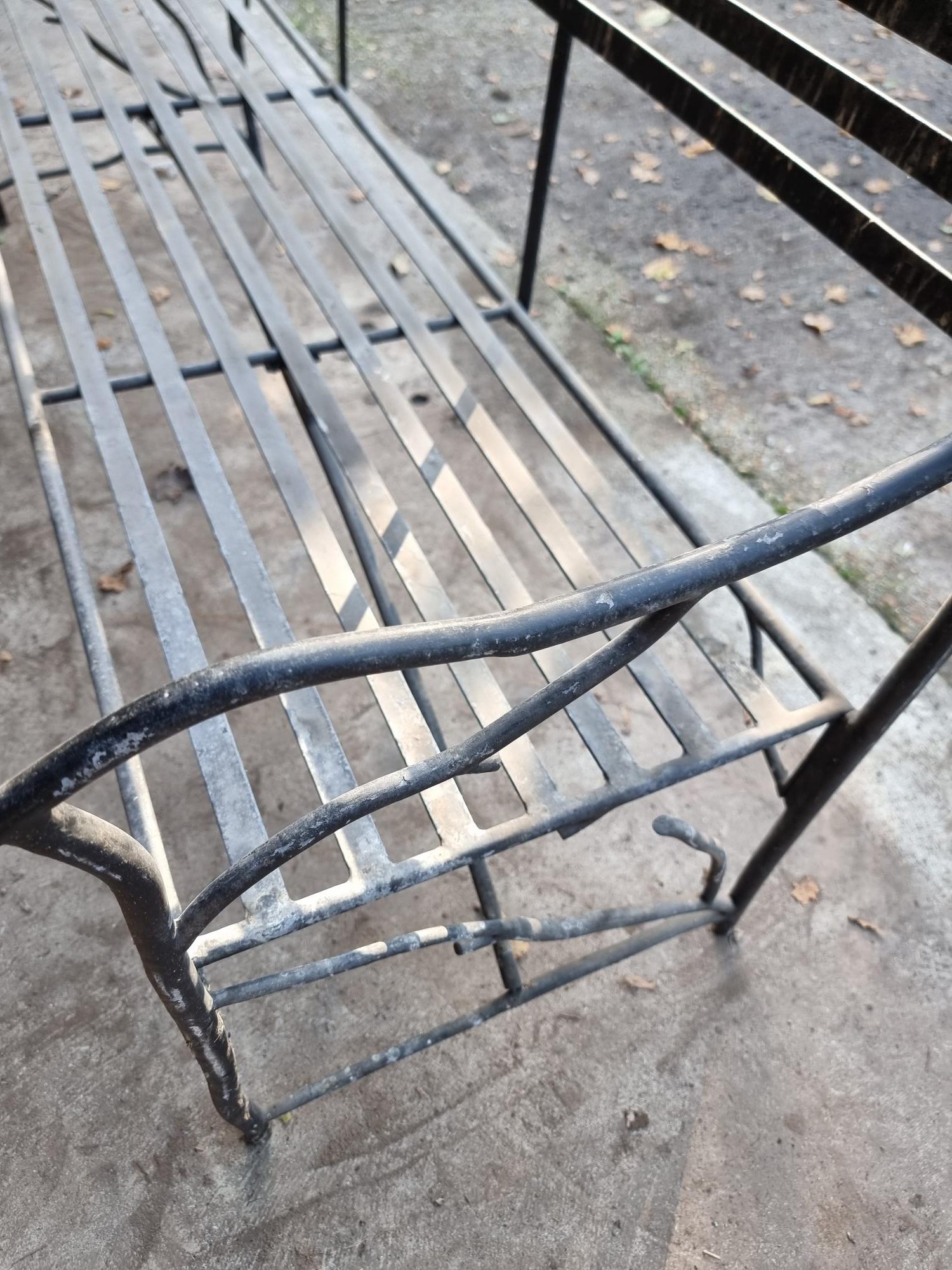 Sisingham 3 Seater Bench Metal Construction - Image 4