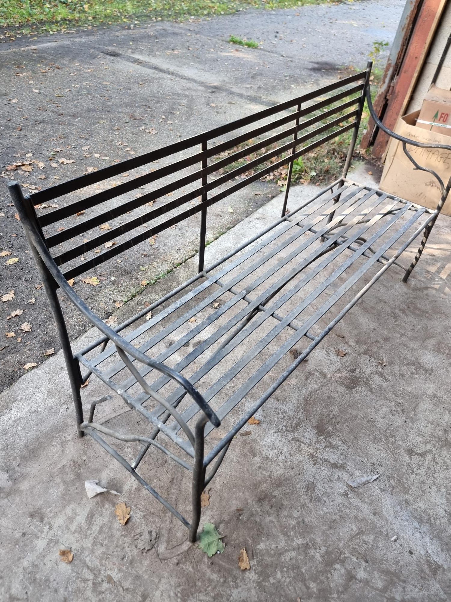 Sisingham 3 Seater Bench Metal Construction - Image 5