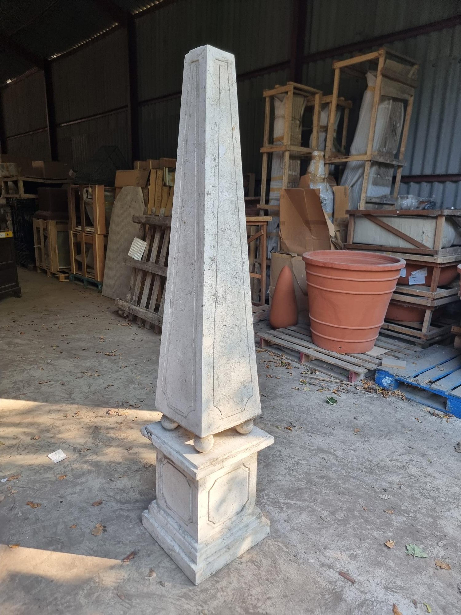 Obelisk Fibreglass Construction