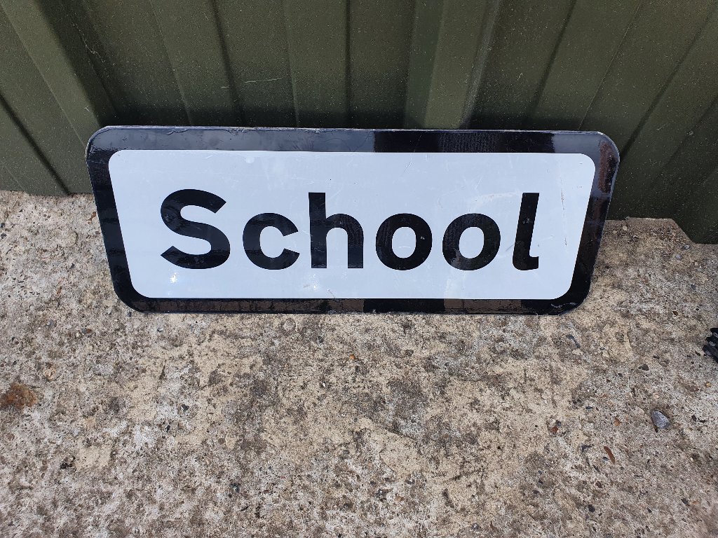 Sign – School sign