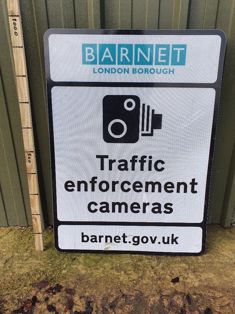 Sign – Traffic Enforcement Barnet London Borough