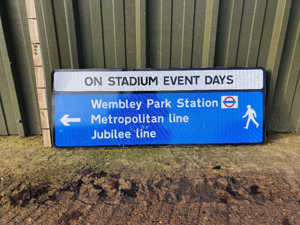 Sign – Wembley Park Station, Metropolitan line, Jubilee line