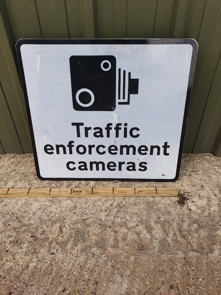 Sign – Large Traffic Enforcement Camera Sign