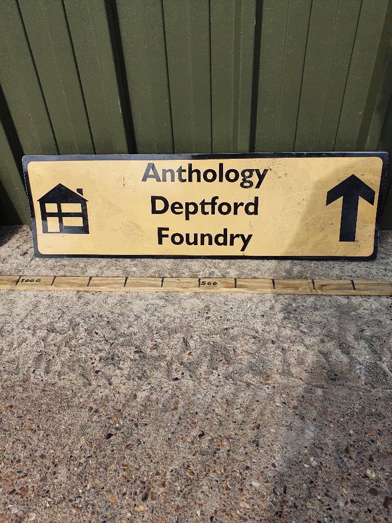 Sign – Anthology Deptford Foundry