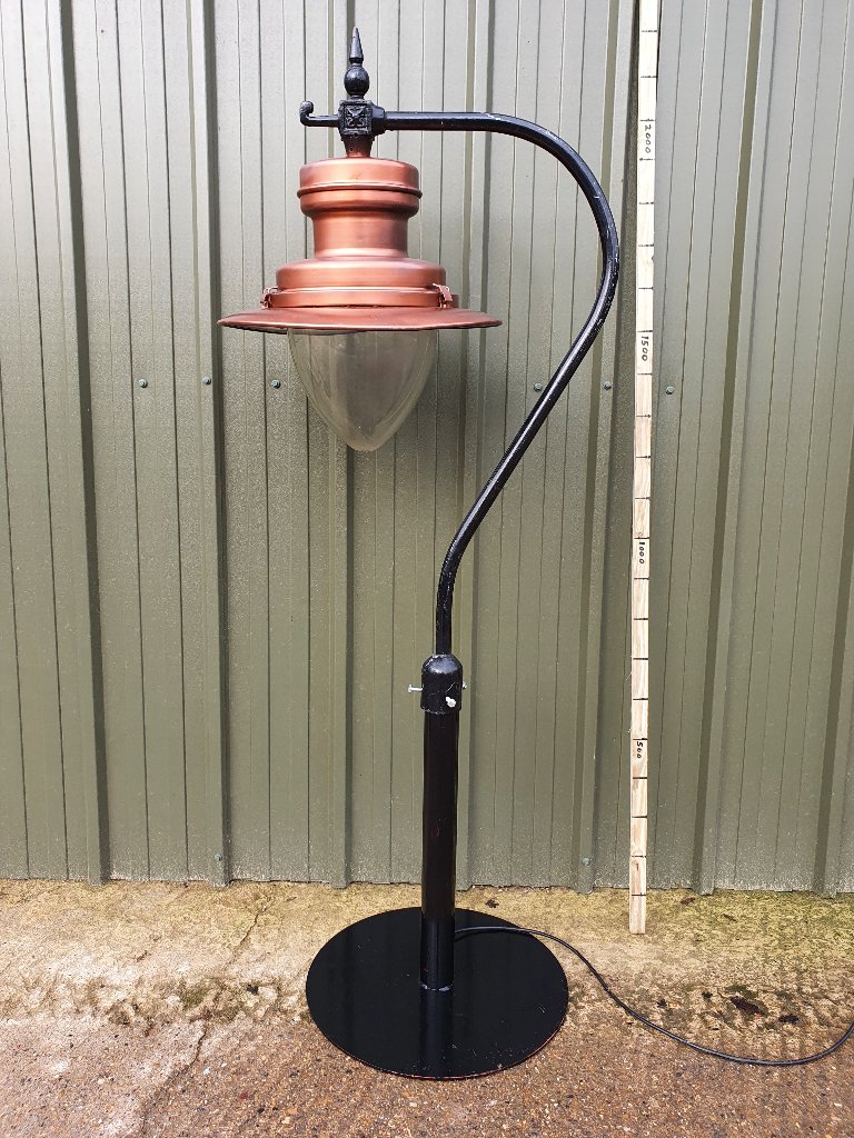 DW Windsor Strand Copper painted Up cycled on swan neck