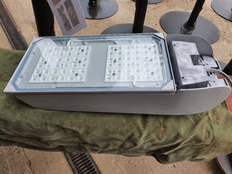 Thorn LED Street Light Street Furniture Salvagers , Prop Hire & Sales